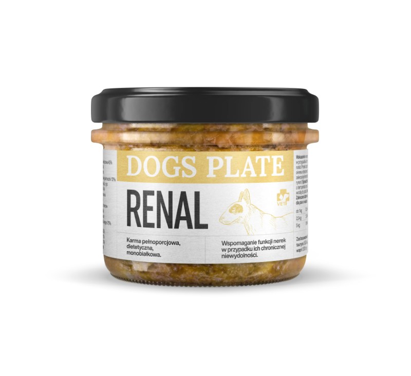 Dogs Plate Vet Renal wieprzowina 180 g