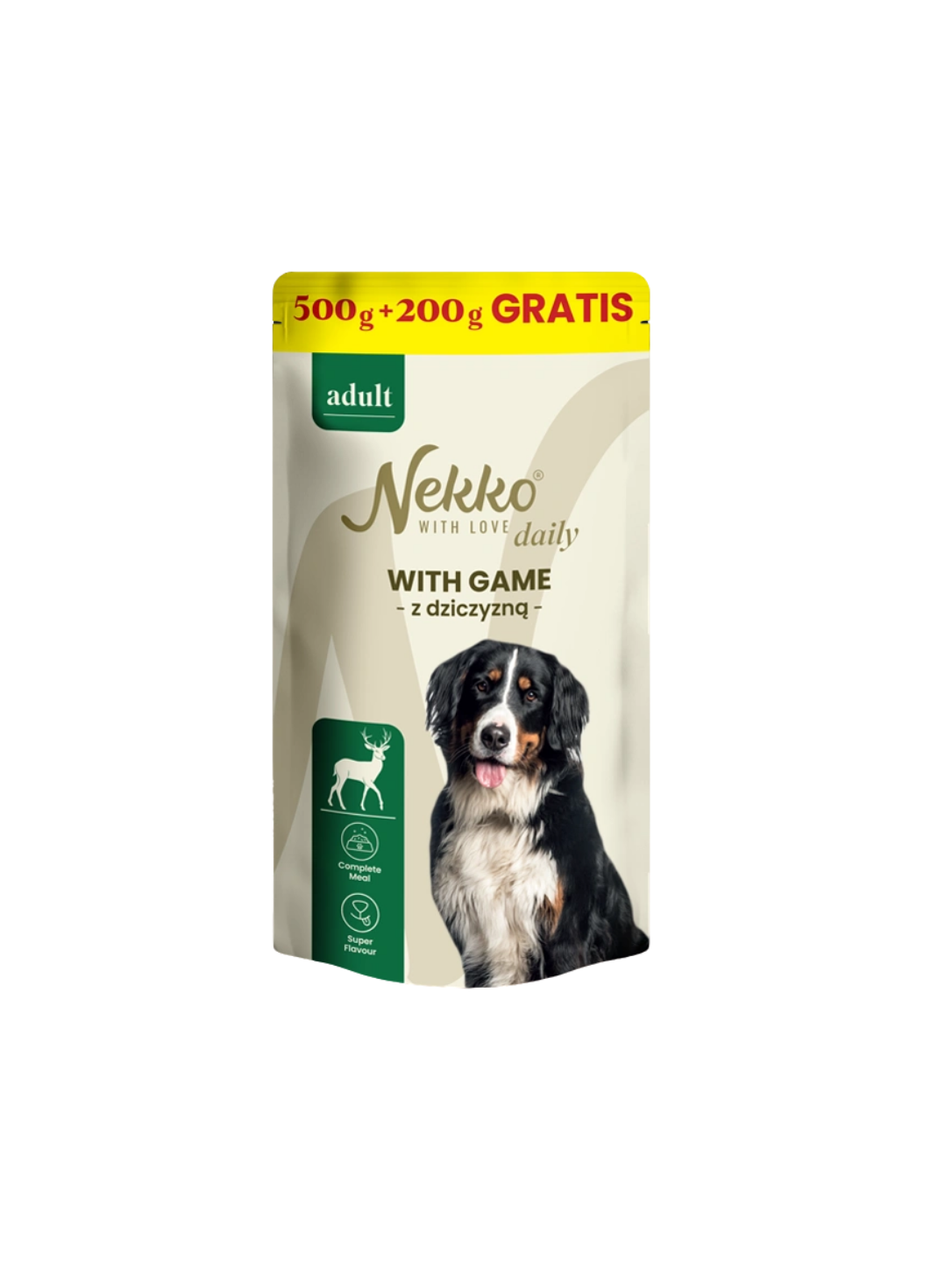 Nekko Daily dziczyzna adult 700 g