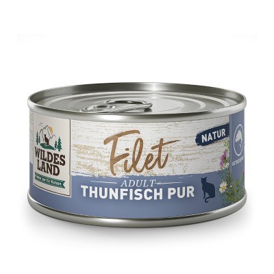 Wildes Land Filet tuńczyk w sosie adult 80 g