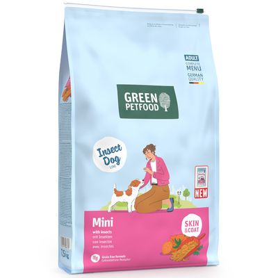 Green Petfood Mini owady małe rasy 7,5 kg