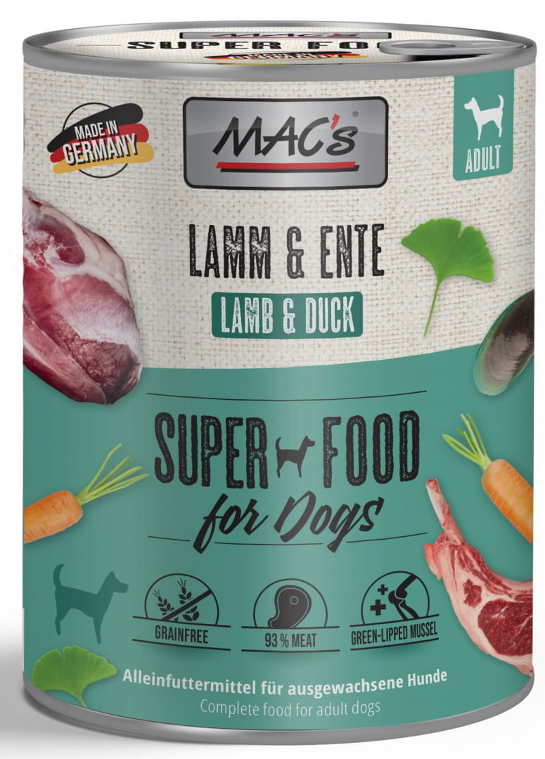 MAC's jagnięcina, kaczka 800 g