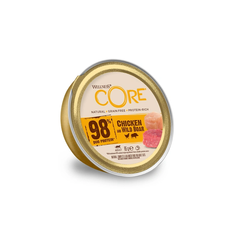 Wellness CORE dziczyzna, kurczak pasztet adult 85 g