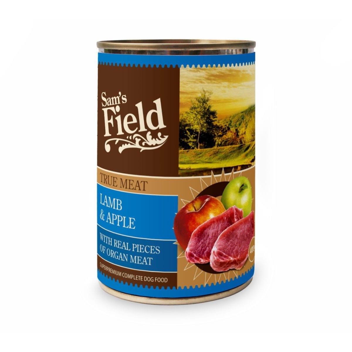 Sam's Field jagnięcina adult 400 g