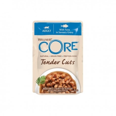 Wellness CORE Tender Cuts tuńczyk w sosie adult 85 g