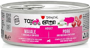 Disugual Cubes wieprzowina, wołowina adult 85 g