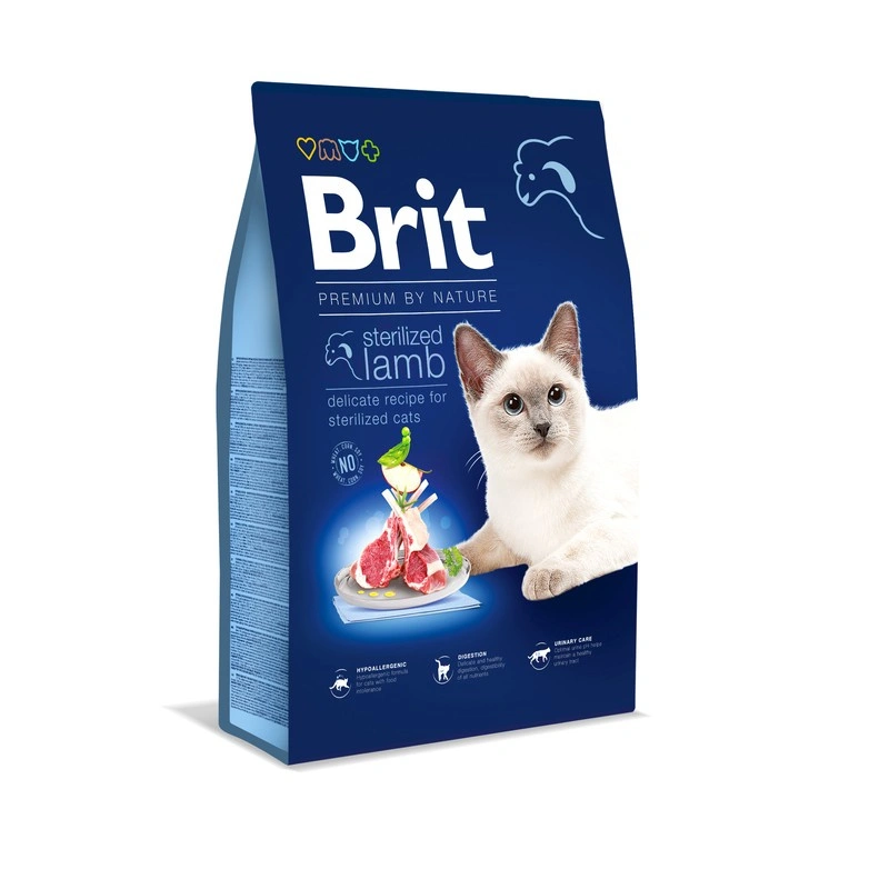 Brit Premium Cat Sterilised jagnięcina adult 1,5 kg