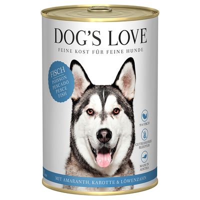 Dog's Love ryba adult 400 g × 6