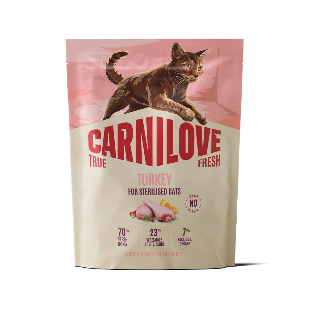 Carnilove True Fresh Sterilised indyk adult 400 g