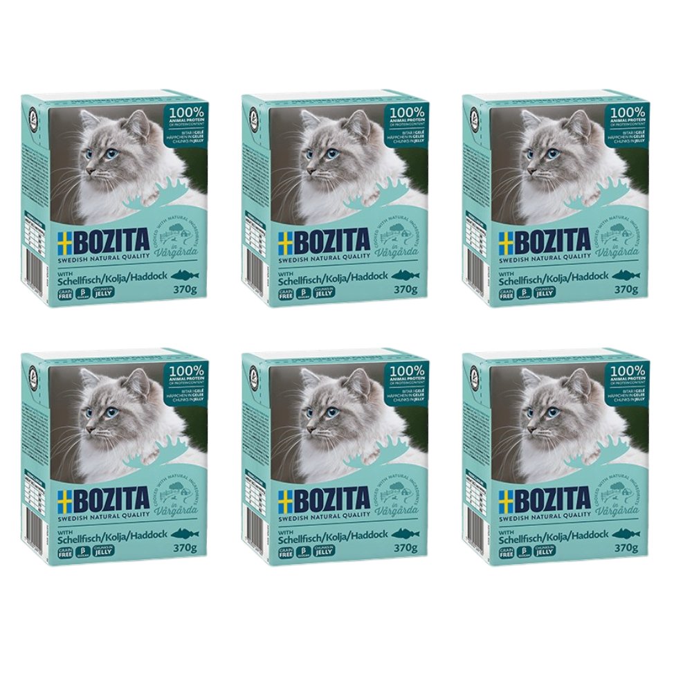 Bozita Feline dorsz w galaretce adult 370 g × 6