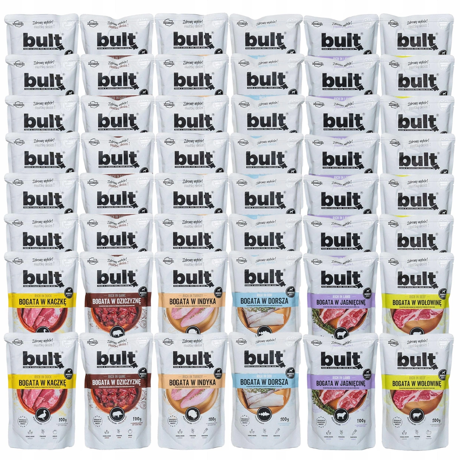 Bult mix smaków 100 g × 48