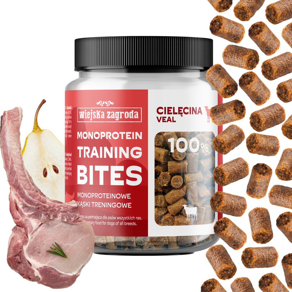 Wiejska Zagroda Monoprotein Training Bites cielęcina 150 g