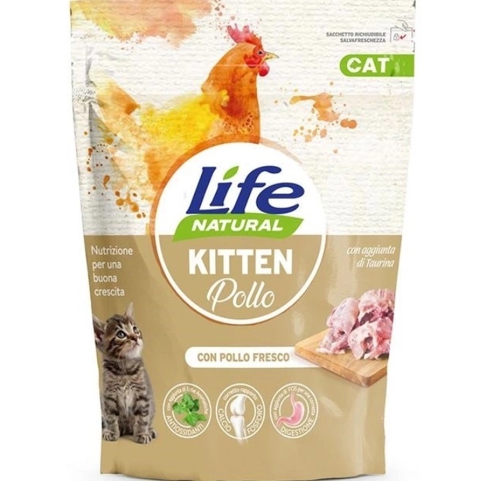 Life Cat kurczak kitten 800 g