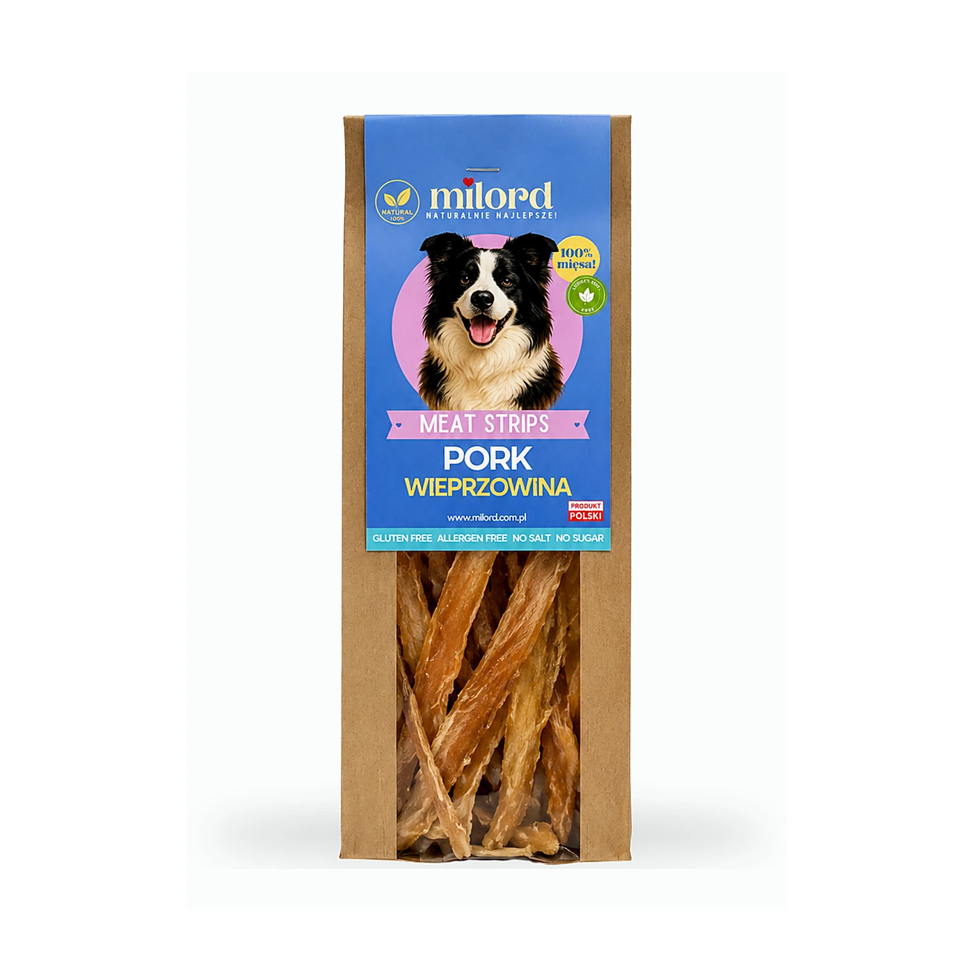 Milord paski z wieprzowiny 80 g