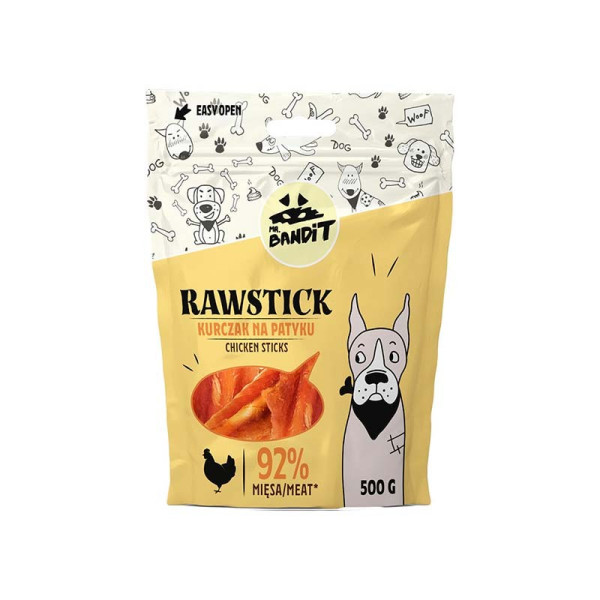 Mr. Bandit Rawstick kurczak 500 g