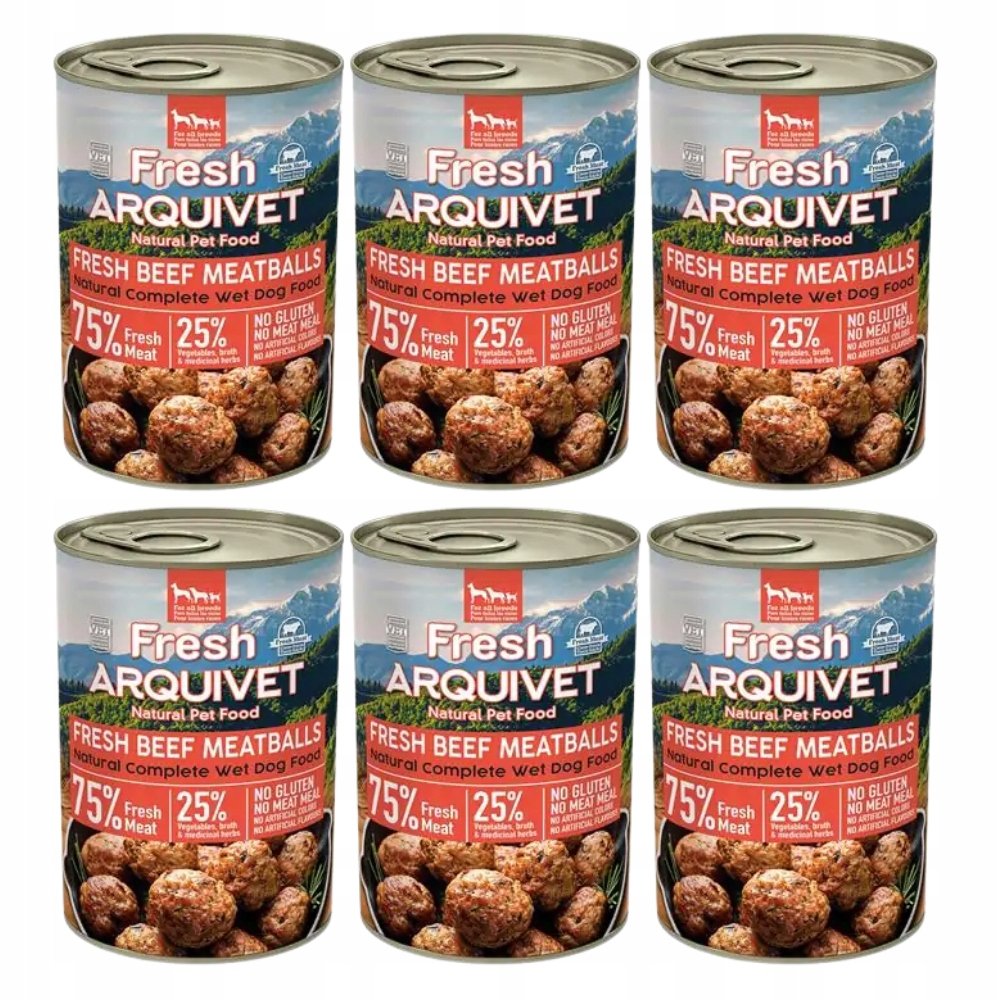 Arquivet Fresh wołowina 400 g × 6