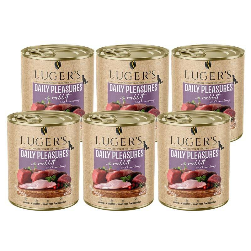 Luger's Daily Pleasures królik 800 g × 6