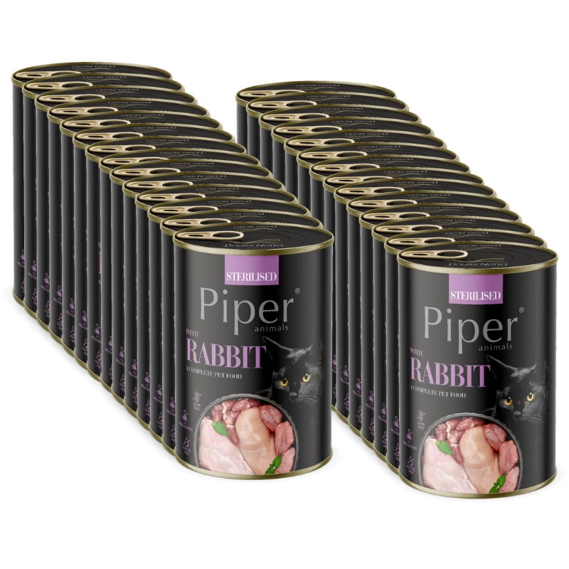 Dolina Noteci Piper Sterilised królik adult 400 g × 24