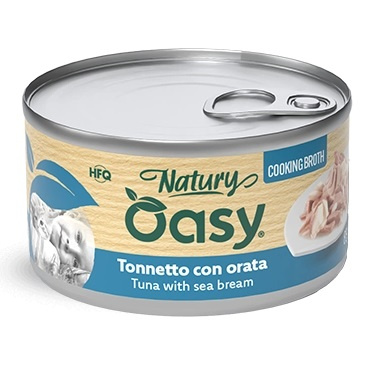 Oasy Natury Cooking Broth dorada, tuńczyk w bulionie adult 85 g