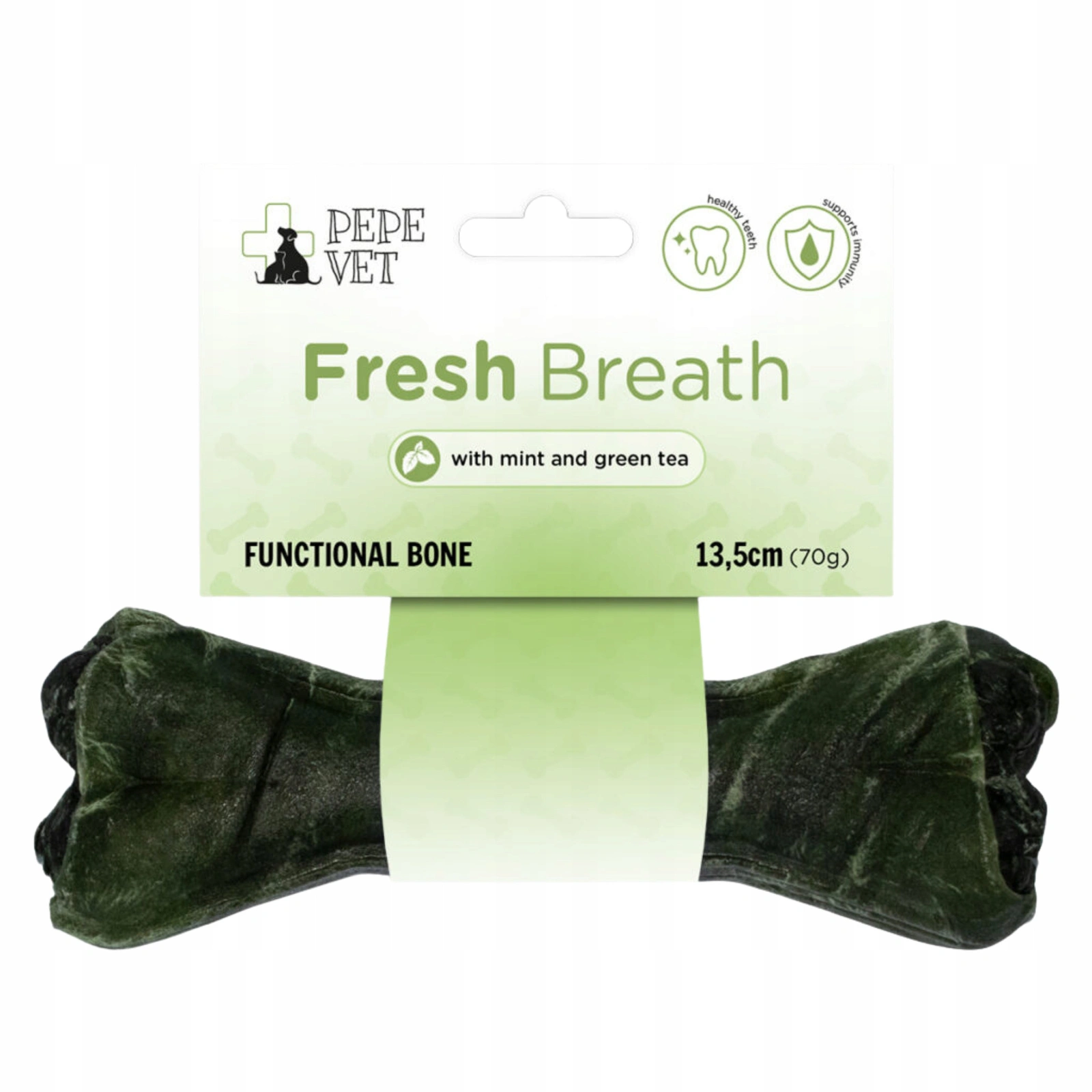 Paka Zwierzaka Pepe Vet Fresh Breath kość funkcjonalna 70 g