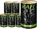 Rafi Classic dziczyzna z marchewką adult 1.24 kg × 6