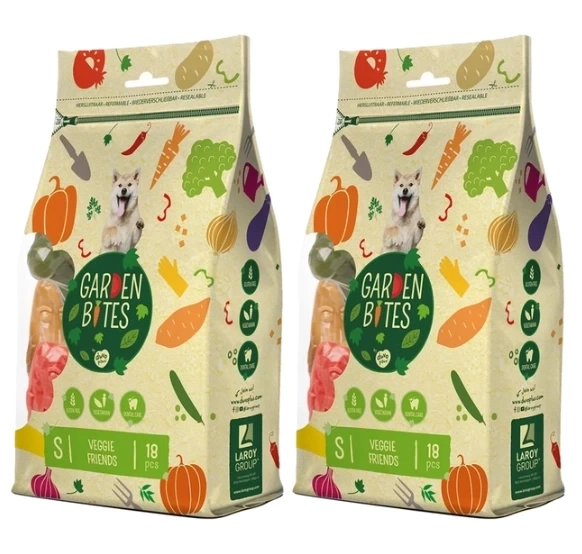 Garden Bites Veggie Friends batat, brokuł 270 g × 2