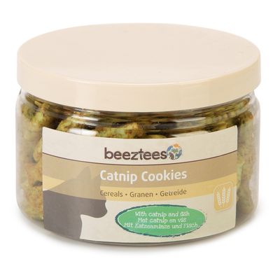 Beeztees Catnip Cookies łosoś adult 55 g