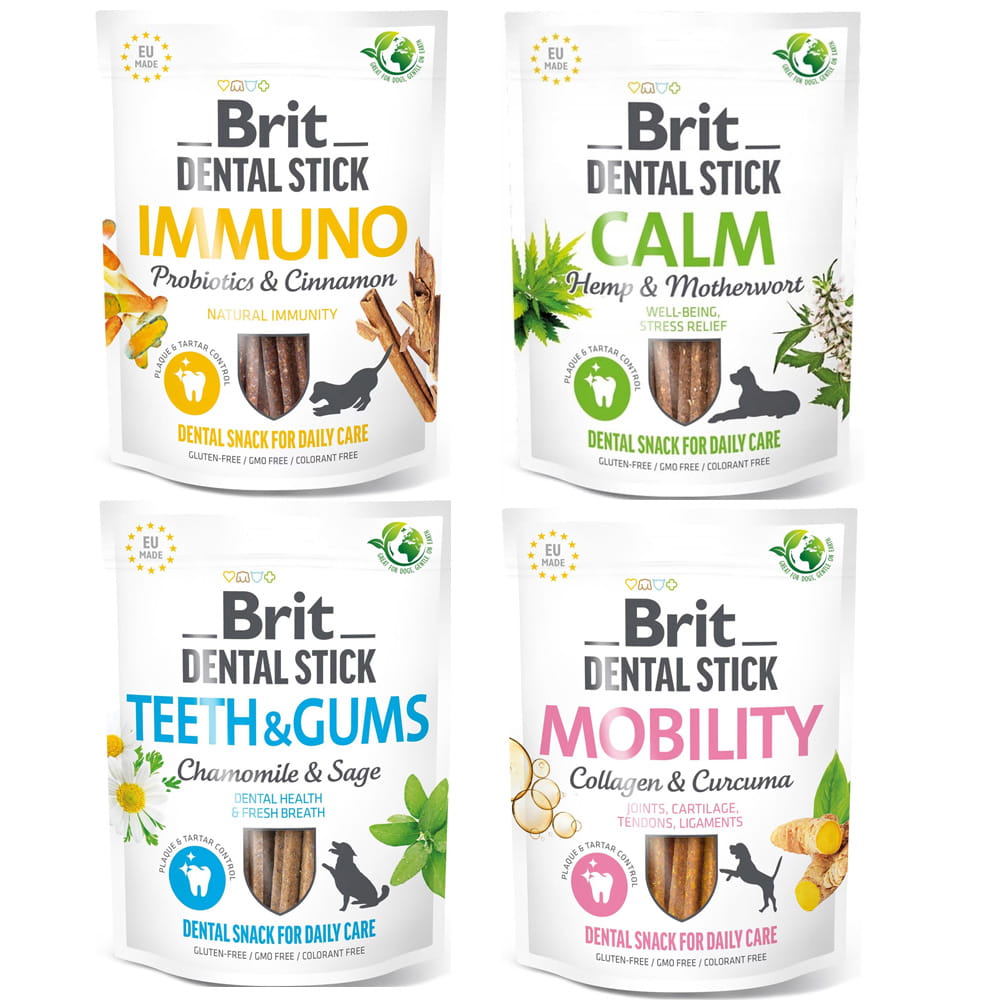 Brit Dental Stick 251 g × 4