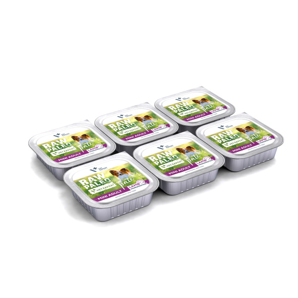VetExpert Raw Paleo Pate jagnięcina adult małe rasy 150 g × 6