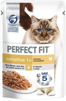 Perfect Fit Sensitive kurczak w sosie adult 85 g