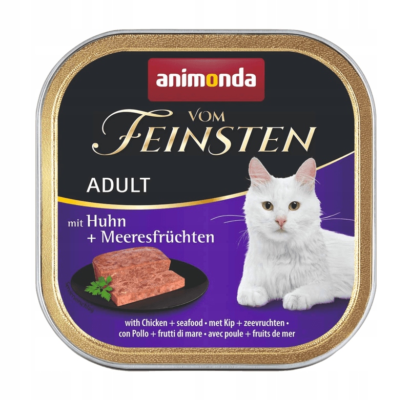 Animonda Vom Feinsten kurczak, krewetki pasztet adult 100 g