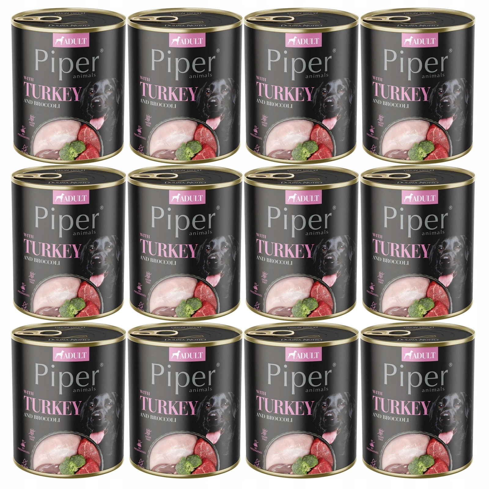 Piper Animals indyk 800 g × 12