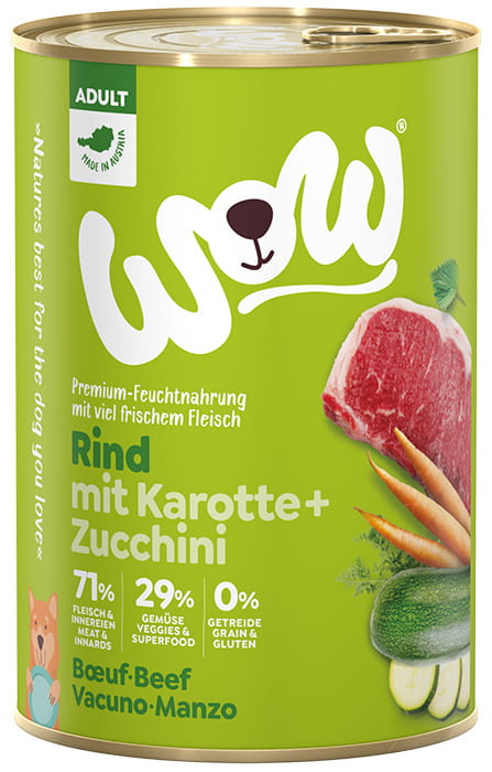 WOW wołowina adult 400 g