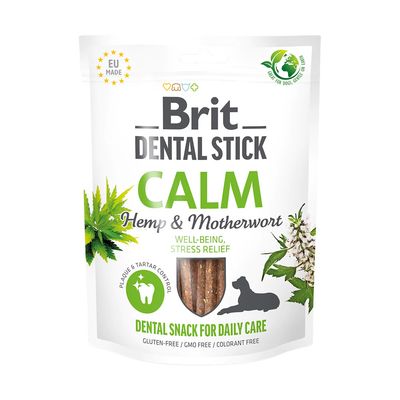 Brit Dental Stick konopie, serdecznik 251 g × 3