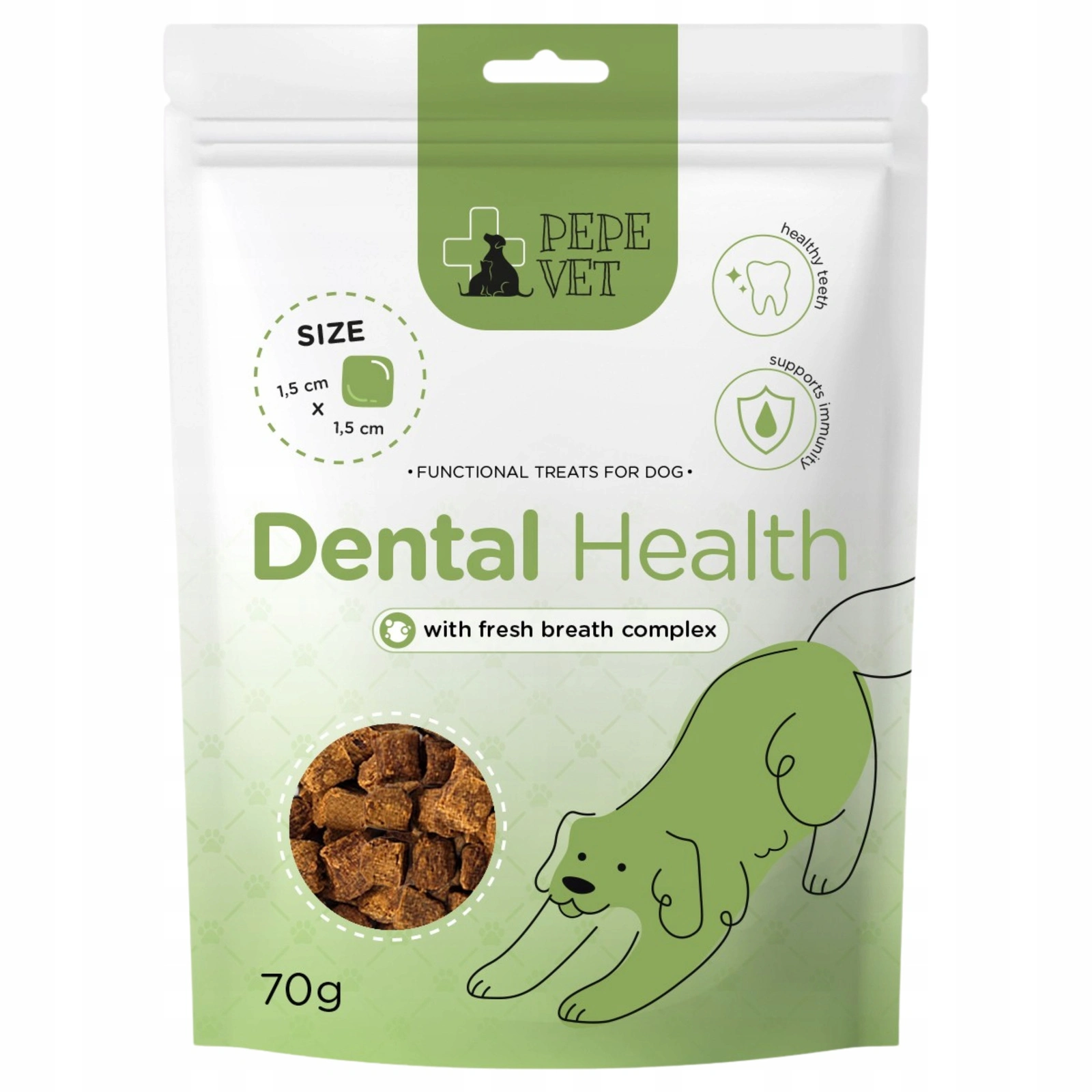 Paka Zwierzaka Pepe Vet Dental Health 70 g