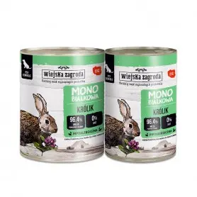 Wiejska Zagroda Monoprotein królik 800 g × 6
