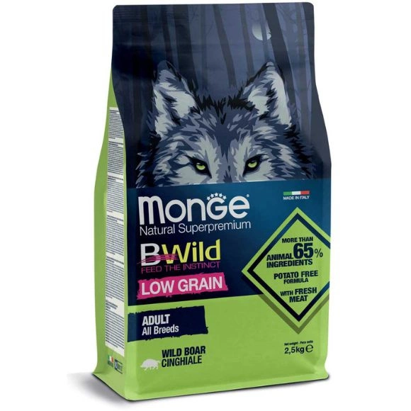 Monge Bwild dzik adult 12 kg