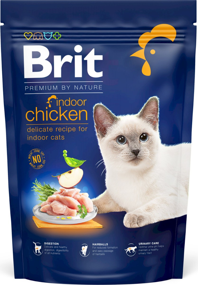 Brit Premium by Nature Indoor kurczak adult 800 g