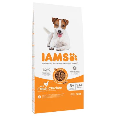 IAMS Advanced Nutrition kurczak senior małe rasy, średnie rasy 12 kg × 2