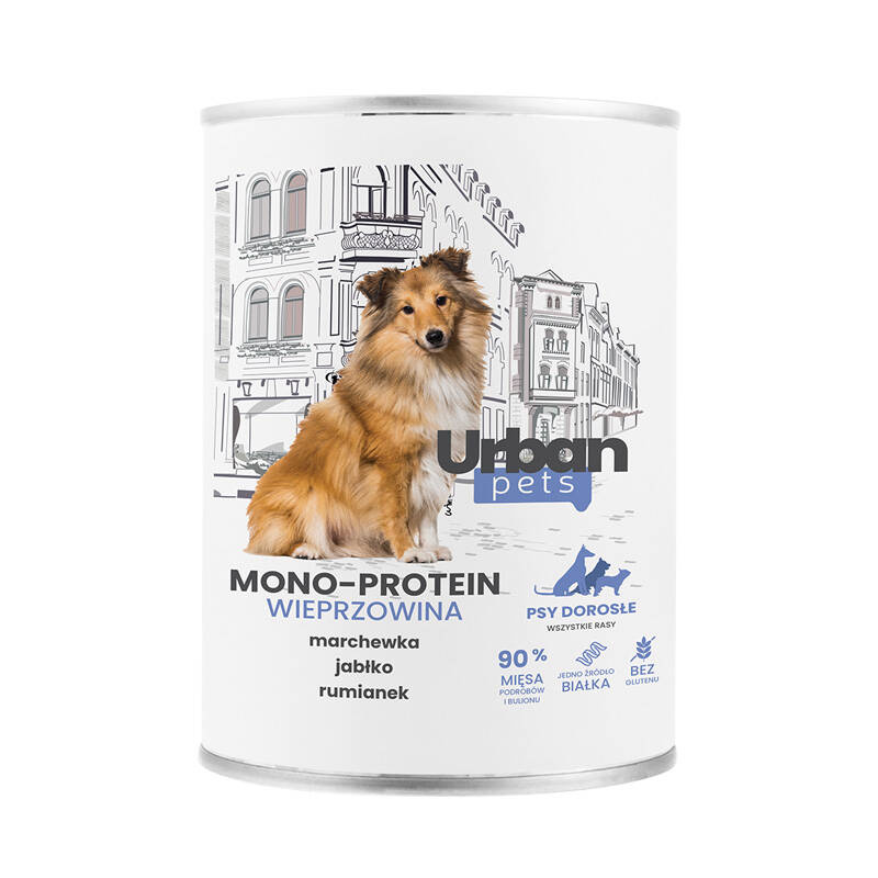 Over Zoo Urban Pets Mono Protein wieprzowina 800 g