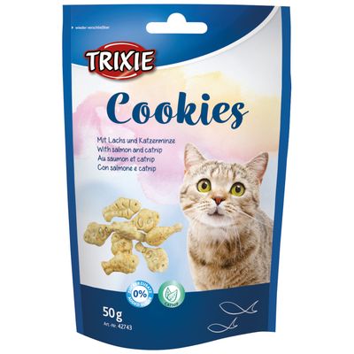 Trixie łosoś z kocimiętką adult 50 g × 3