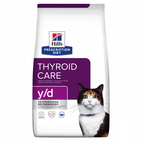 Hill's Prescription Diet y/d Thyroid Care kurczak adult 1,5 kg