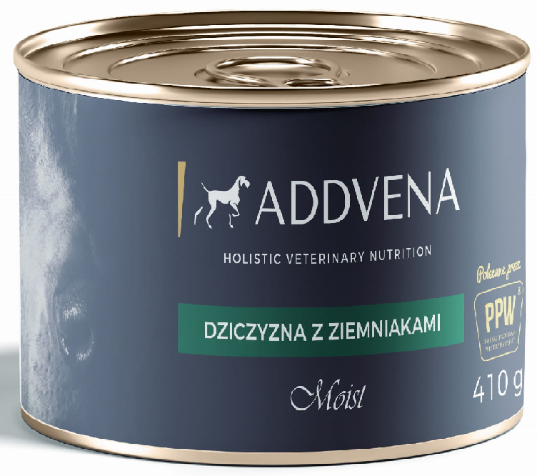 Addvena Moist dziczyzna adult 410 g
