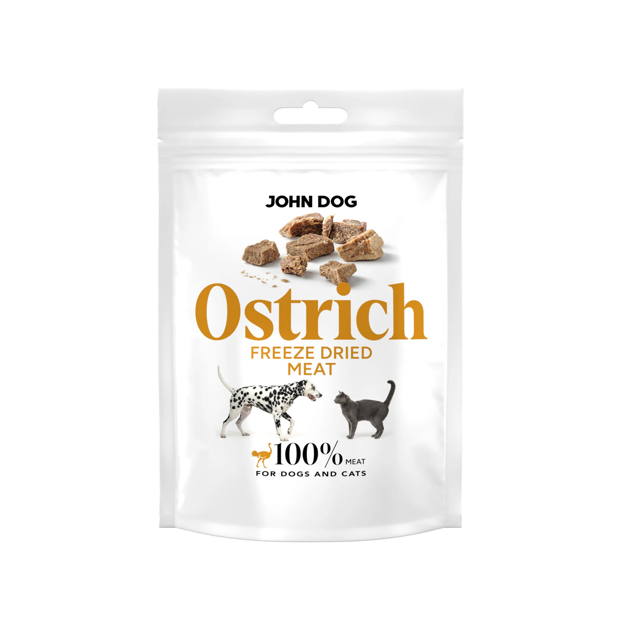 John Dog Freeze Dried struś 30 g