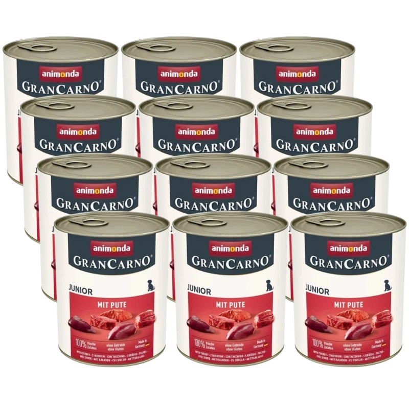 Animonda GranCarno indyk junior 800 g × 12