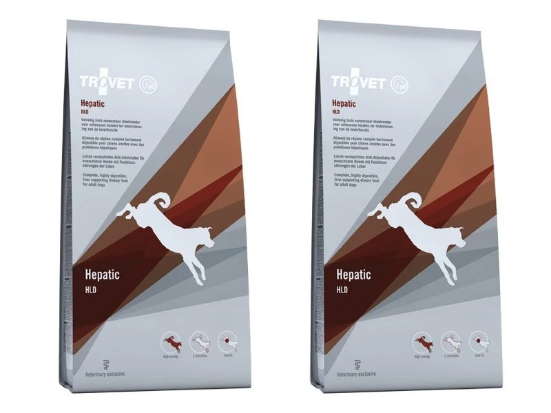 Trovet HLD Hepatic kurczak 12.5 kg × 2