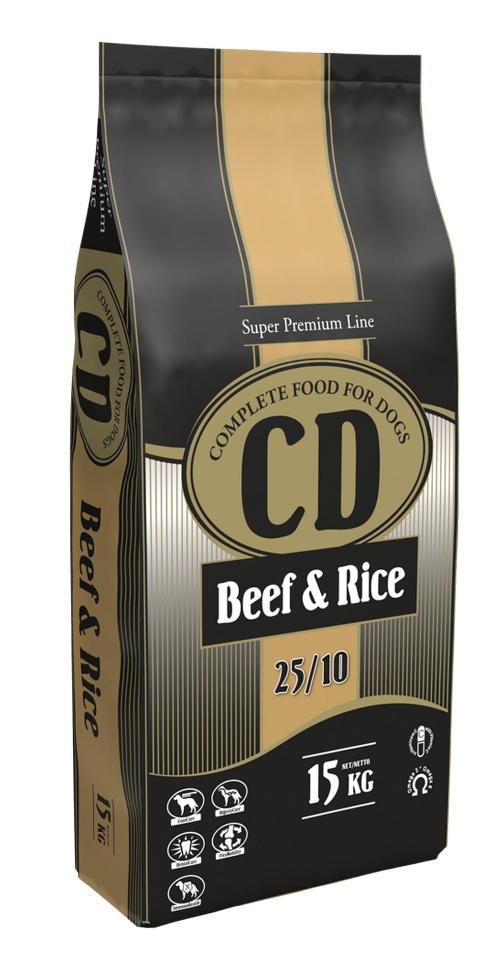 Delikan Cd wołowina z ryżem 15 kg