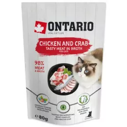 Ontario kurczak, krab w bulionie 80 g