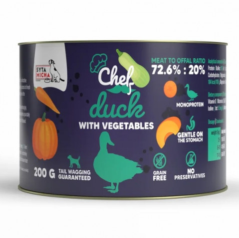 Syta Micha Chef kaczka 200 g
