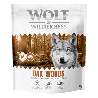 Wolf of Wilderness Oak Woods dzik adult 1 kg