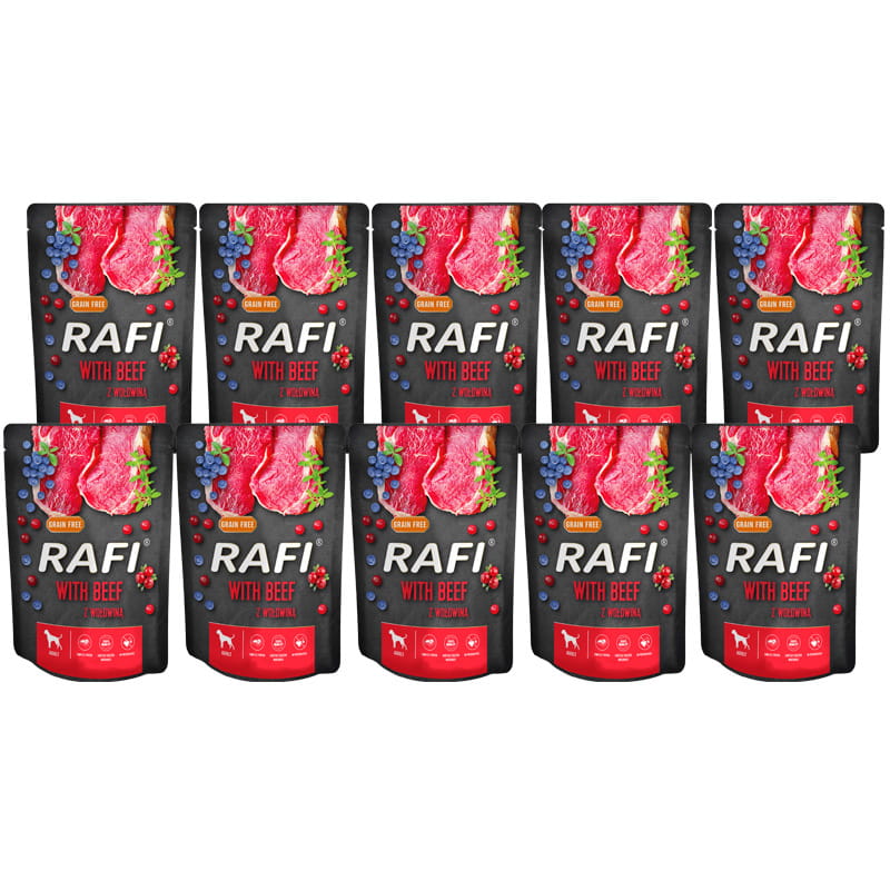Rafi wołowina adult 300 g × 10